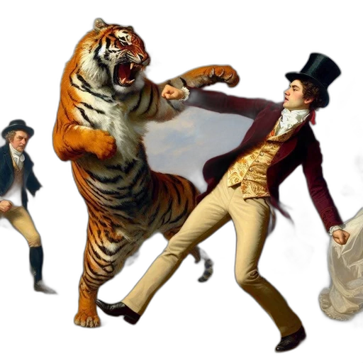 animal, concept art, photorealistic, fantasy art transparent PNG cut-out