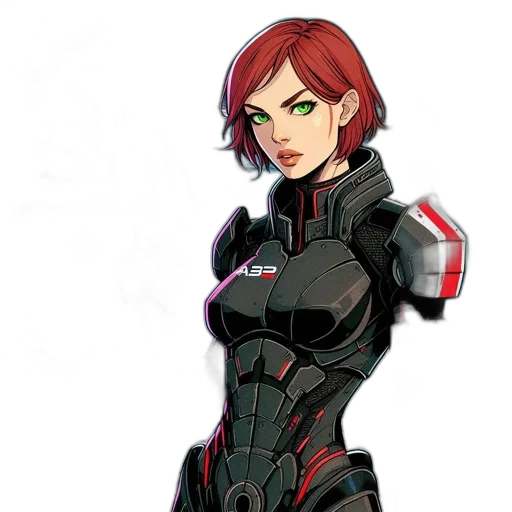 jacket, robot, concept art, comic book art transparent PNG cut-out