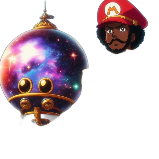 crown, hat, staff, mask transparent PNG cut-out