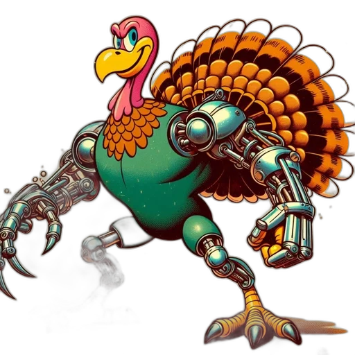 concept art, pixel art, animated, turkey transparent PNG cut-out