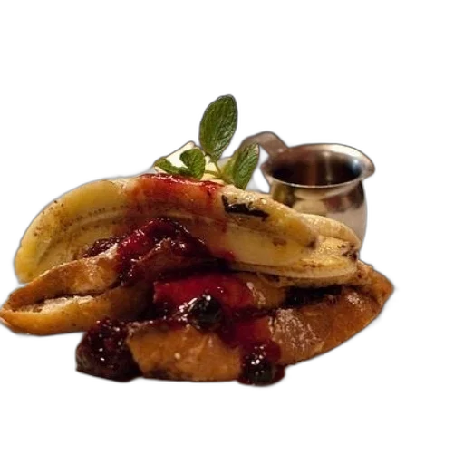 food, crown, photorealistic, plate transparent PNG cut-out