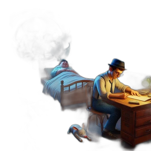 furniture, hat, concept art, fantasy art transparent PNG cut-out
