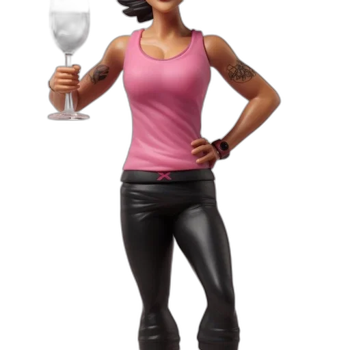 bottle, weapon, 3d render, concept art transparent PNG cut-out