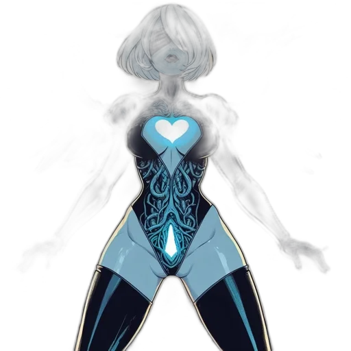 robot, dress, mask, jewelry transparent PNG cut-out