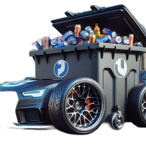 car, robot, concept art, 3d render transparent PNG cut-out