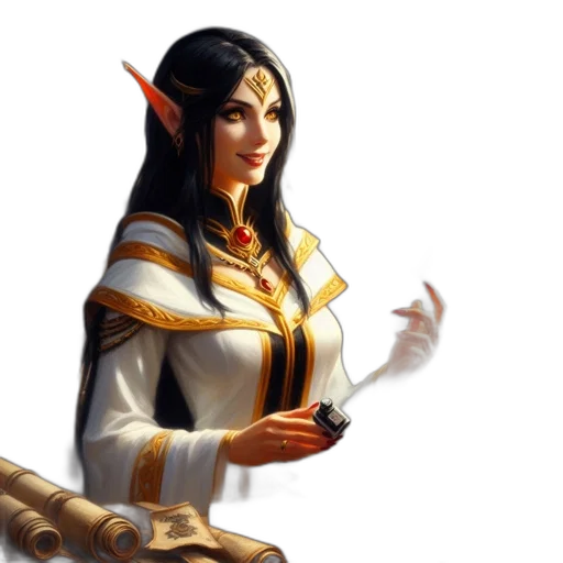 staff, dragon, sword, fantasy art transparent PNG cut-out