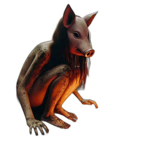 creature, animal, dragon, mask transparent PNG cut-out