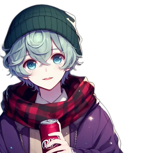 bottle, hat, food, face transparent PNG cut-out