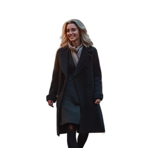 jacket, staff, dress, umbrella transparent PNG cut-out