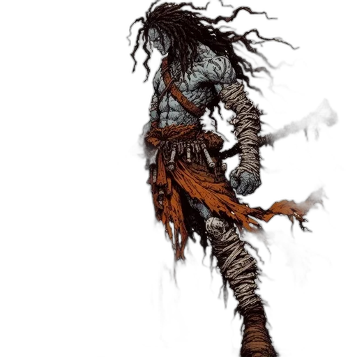 staff, sword, weapon, hair transparent PNG cut-out