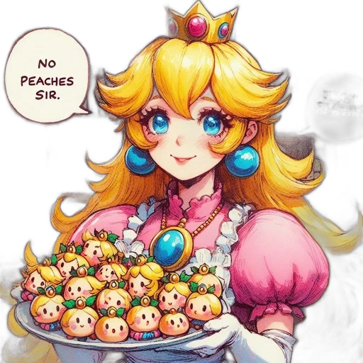 food, crown, pixel art, concept art transparent PNG cut-out