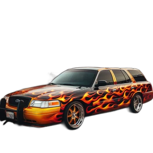 car, photorealistic, 3d render, concept art transparent PNG cut-out