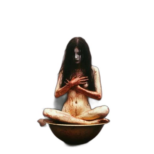 mask, creature, hair, jewelry transparent PNG cut-out