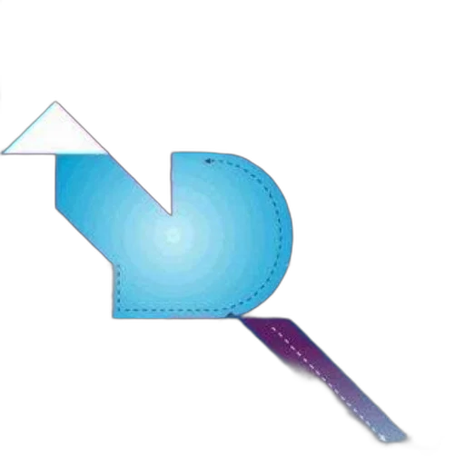 weapon, staff, vaporwave, 3d render transparent PNG cut-out