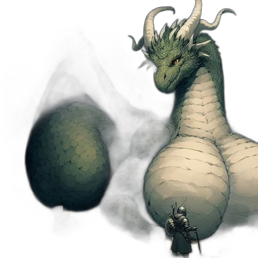 dragon, creature, concept art, fantasy art transparent PNG cut-out