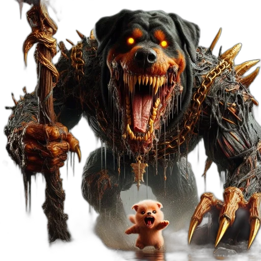 creature, animal, concept art, fantasy art transparent PNG cut-out