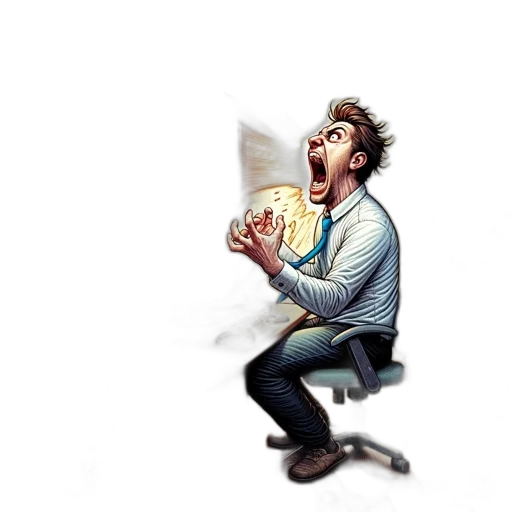 staff, furniture, concept art, 3d render transparent PNG cut-out