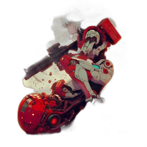 robot, weapon, car, sword transparent PNG cut-out