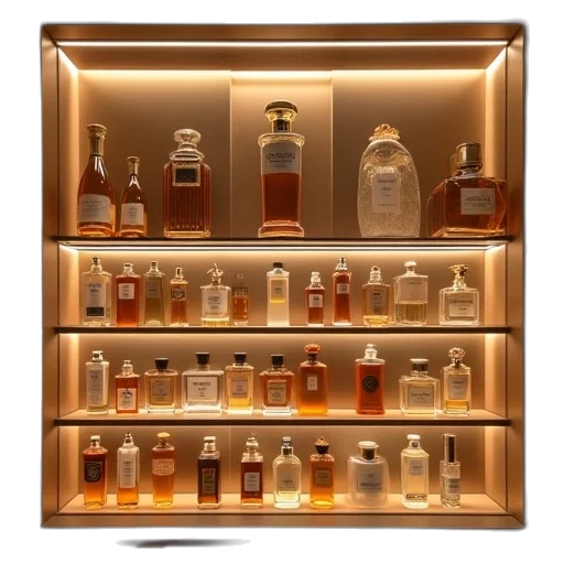 bottle, furniture, jewelry, 3d render transparent PNG cut-out