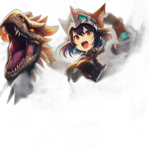 dragon, creature, weapon, animal transparent PNG cut-out