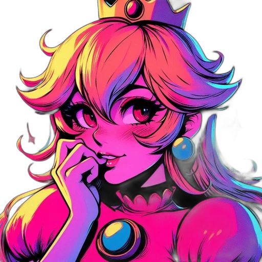 crown, dress, face, staff transparent PNG cut-out