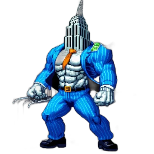 robot, jacket, weapon, creature transparent PNG cut-out