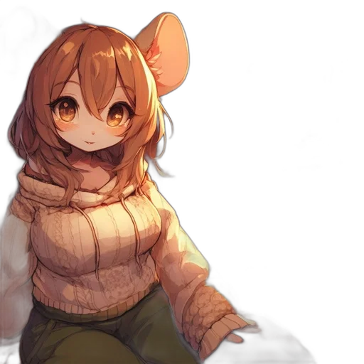 jacket, animal, creature, hat transparent PNG cut-out