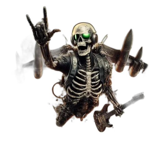 weapon, robot, staff, jewelry transparent PNG cut-out