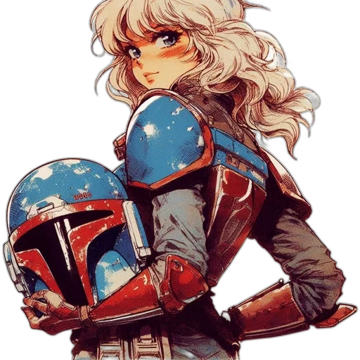 weapon, mask, robot, anime transparent PNG cut-out