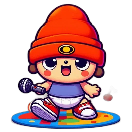hat, staff, cartoon, pixel art transparent PNG cut-out