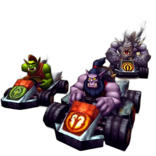 concept art, pixel art, fantasy art, racing transparent PNG cut-out