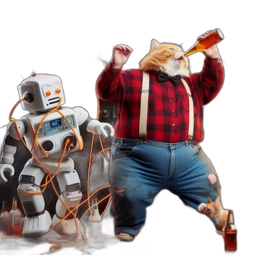robot, animal, food, creature transparent PNG cut-out