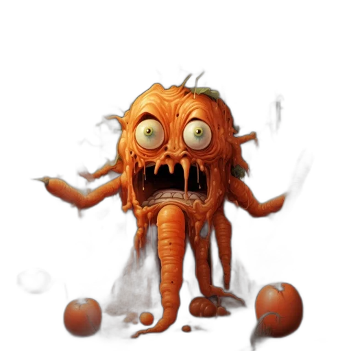 creature, mask, concept art, 3d render transparent PNG cut-out