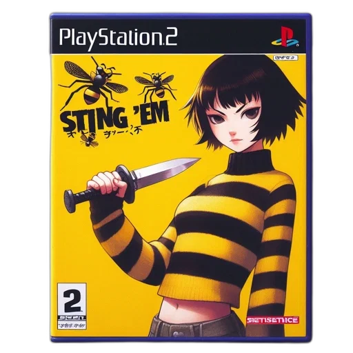 concept art, pixel art, sting, rated transparent PNG cut-out