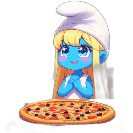 food, pixel art, concept art, anime transparent PNG cut-out