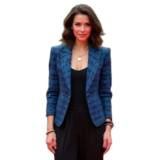 jacket, staff, dress, jewelry transparent PNG cut-out