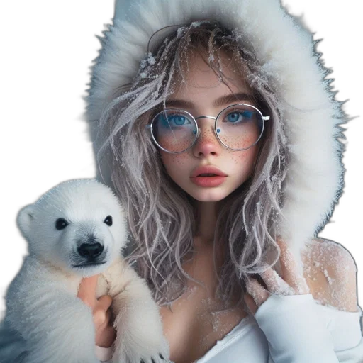 animal, creature, jacket, hair transparent PNG cut-out