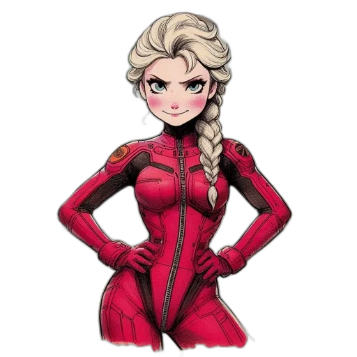 dress, jacket, cartoon, comic book art transparent PNG cut-out