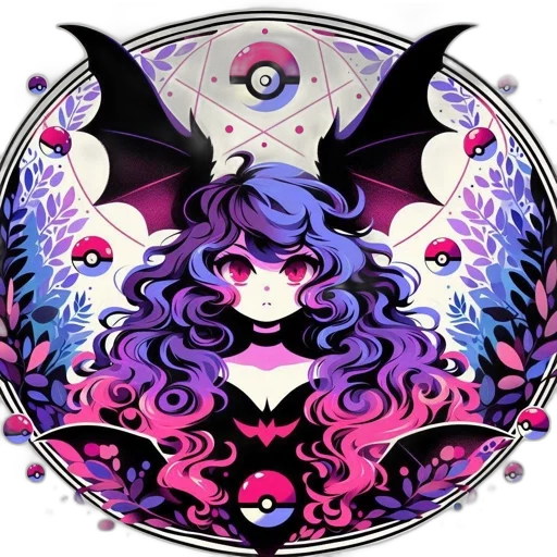 creature, mask, dragon, pixel art transparent PNG cut-out