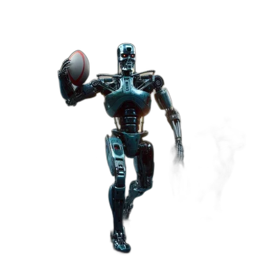 robot, creature, 3d render, concept art transparent PNG cut-out