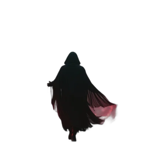 dress, jacket, creature, mask transparent PNG cut-out