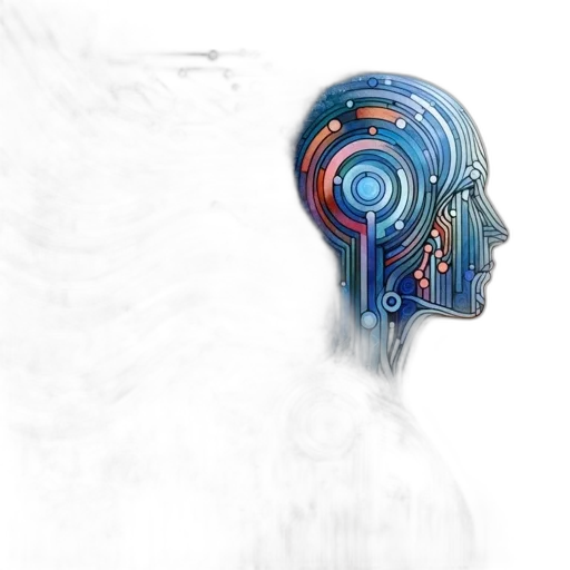 robot, face, mask, crown transparent PNG cut-out