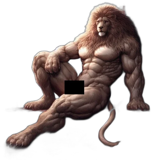 animal, creature, hair, weapon transparent PNG cut-out