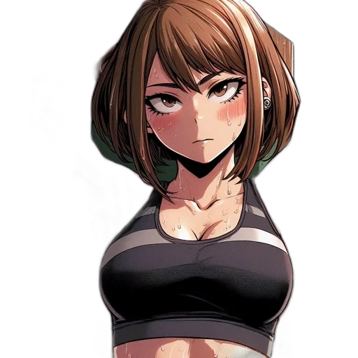 dress, weapon, face, robot transparent PNG cut-out