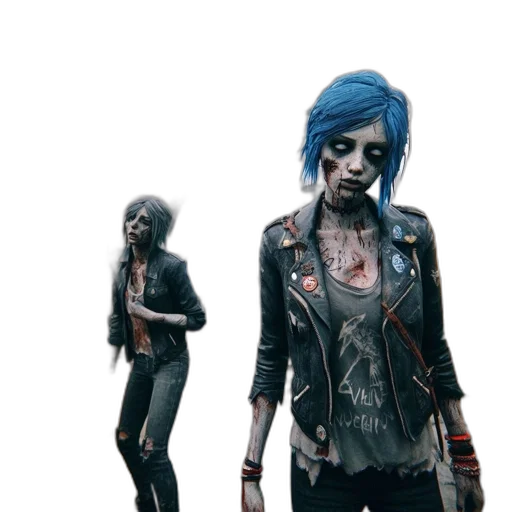 jacket, concept art, cyberpunk, comic book art transparent PNG cut-out
