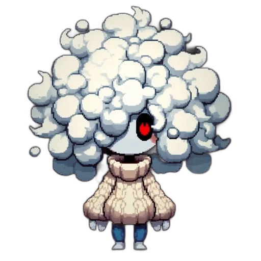 creature, hair, tree, umbrella transparent PNG cut-out