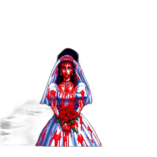 dress, creature, hair, concept art transparent PNG cut-out