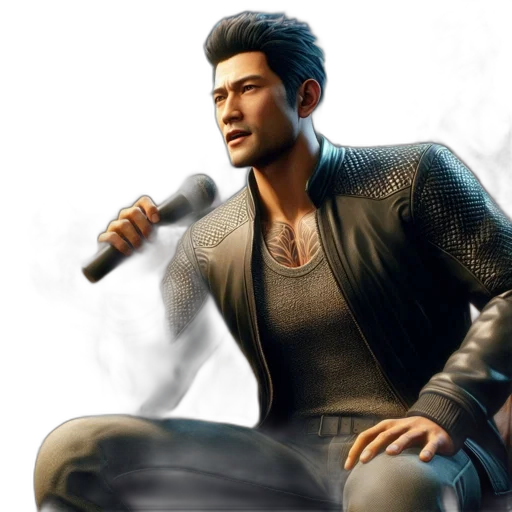 jacket, concept art, 3d render, photorealistic transparent PNG cut-out
