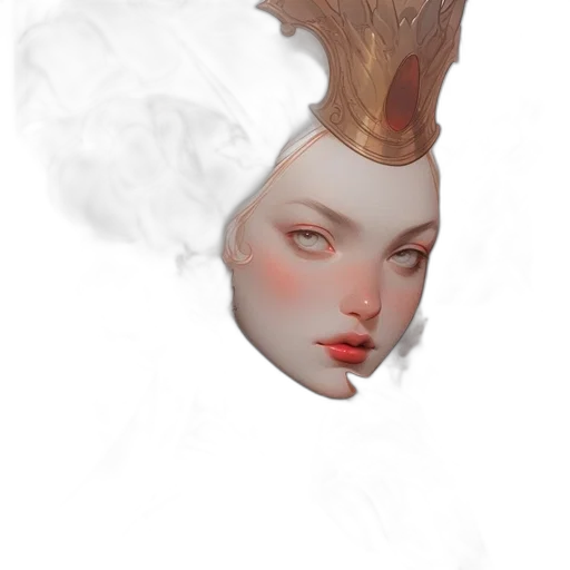 mask, face, crown, hair transparent PNG cut-out