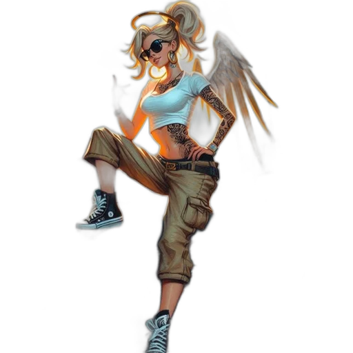 staff, concept art, fantasy art, comic book art transparent PNG cut-out